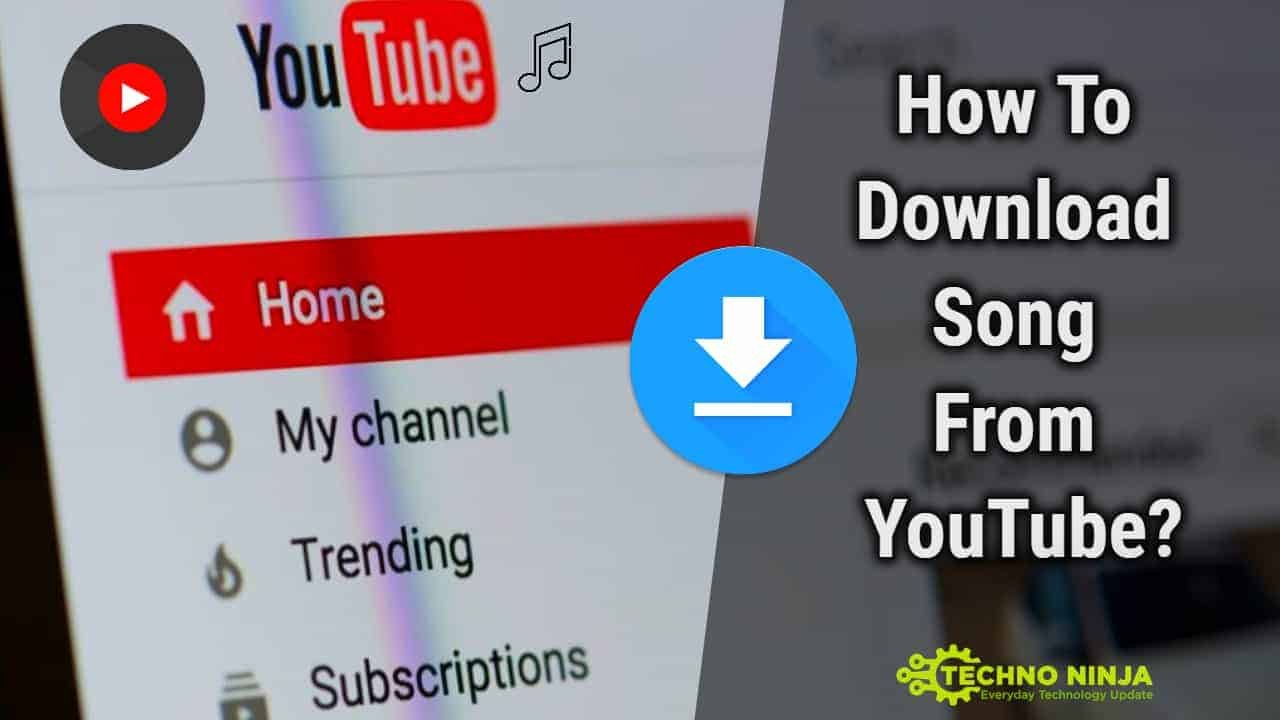 how to download song from youtube