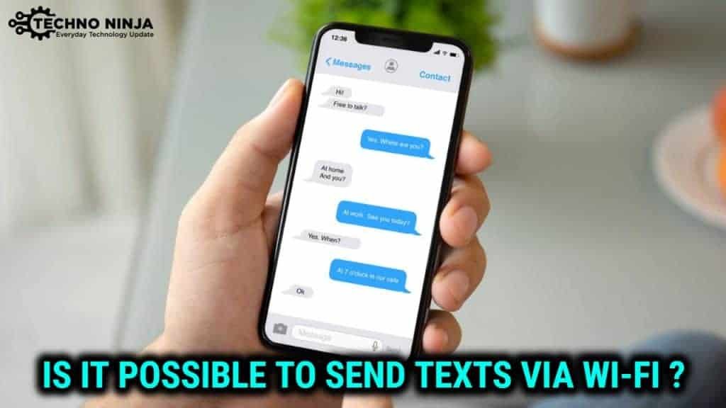 How To Send Android Text Over Wifi?