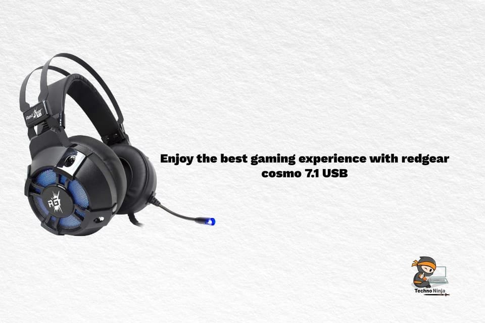 Enjoy the best gaming experience with redgear cosmo 7.1 USB
