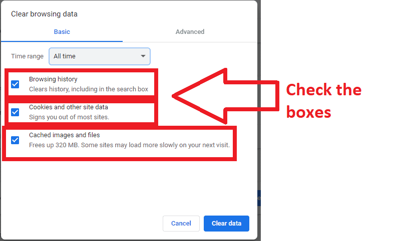 Clear Google History on a Computer step 4
