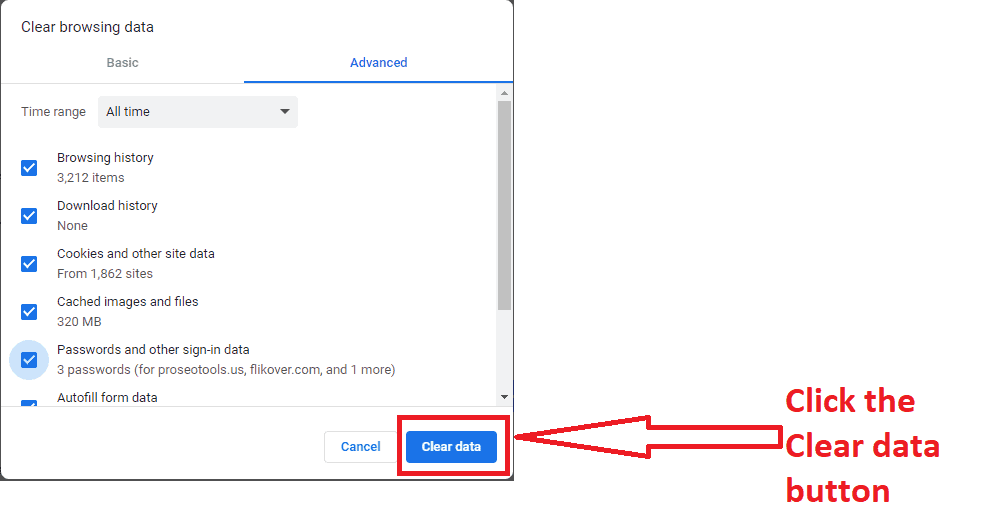 Clear Google History on a Computer step 6