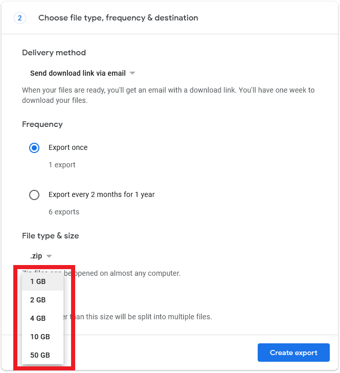 How to Download and Save Your Data step 8