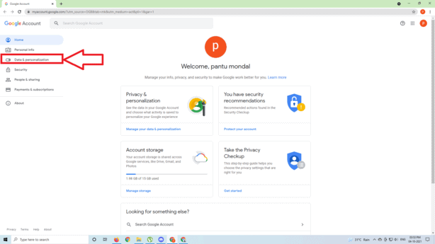 How to Delete Google Activity on a Computer step 3