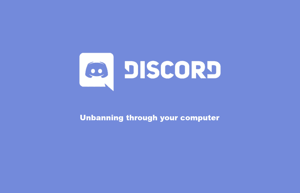 Unbanning through your computer