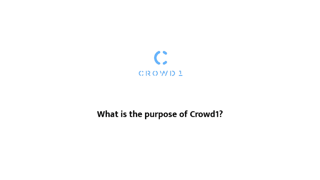 What is the purpose of Crowd1?