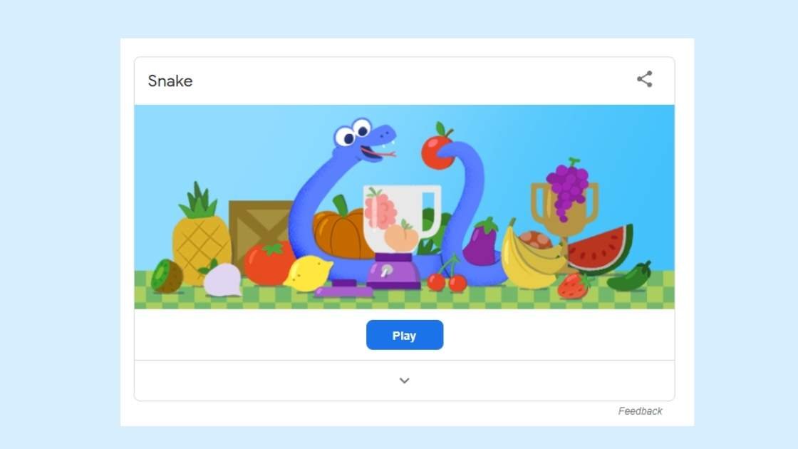 Google snake game